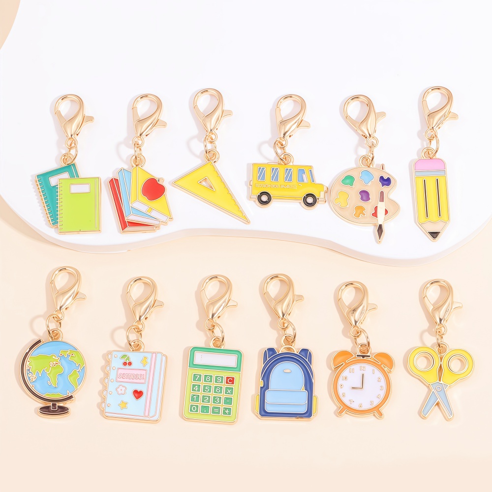 Jewelry Making Guide Book - 10Pcs Mixed Book Pencil Ruler School
