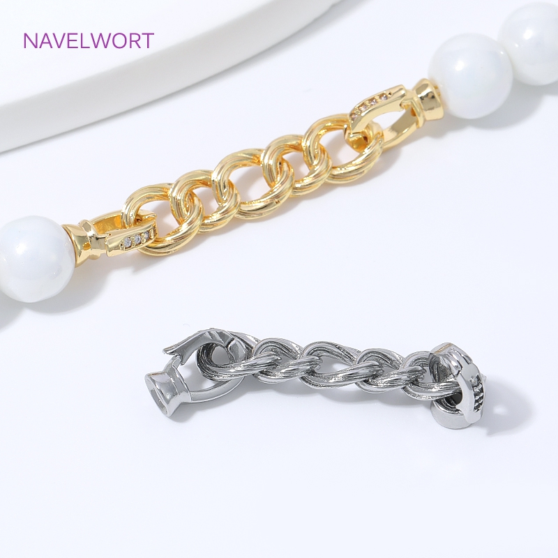 Jewelry Making Items - 18K Gold Plated Twisted Rope Jewelry