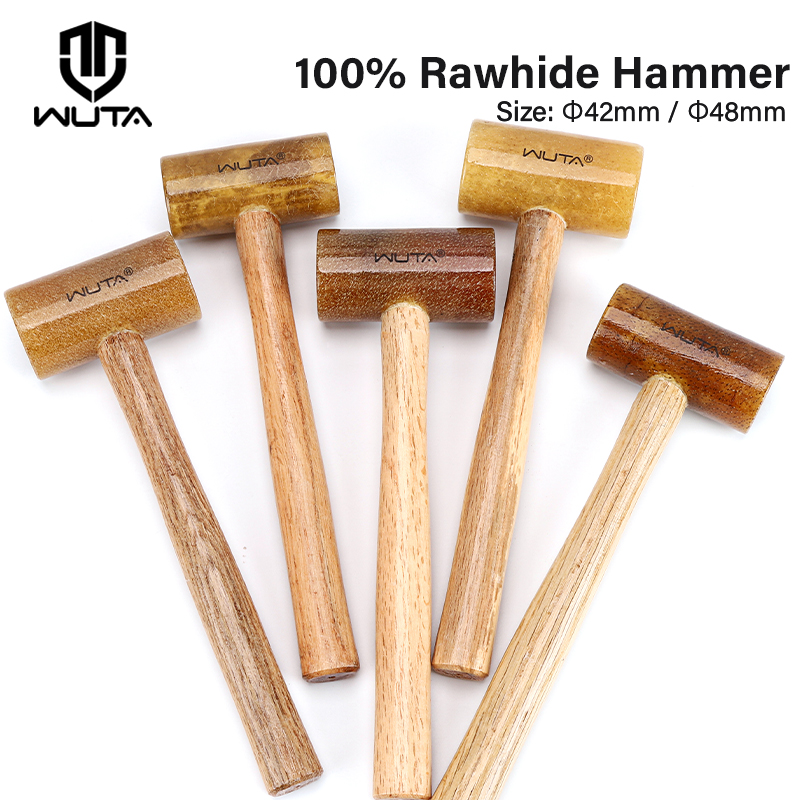 Jewelry Making Hammer - WUTA 100% Rawhide-head Mallet Leather Craft