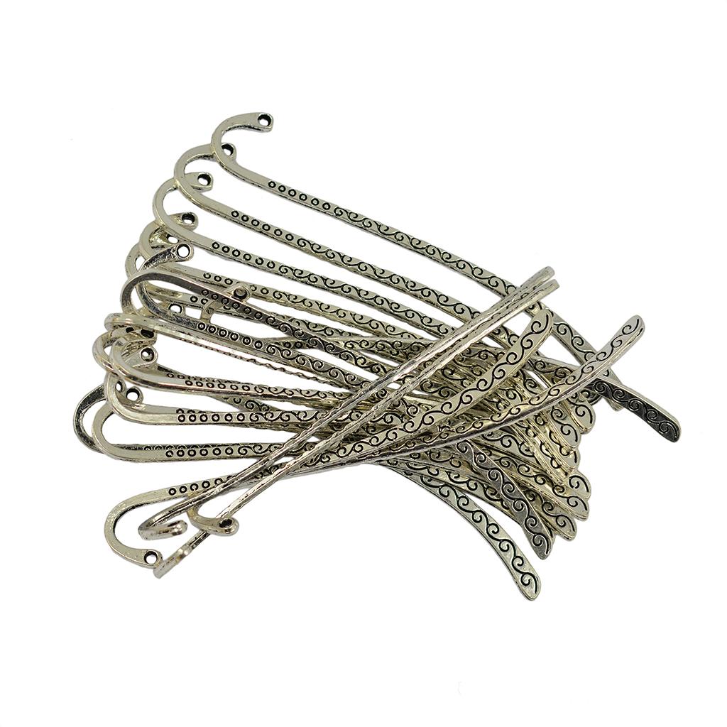 Jewelry Making Guide Book - Bookmark Beads Line Pattern Feather Hook