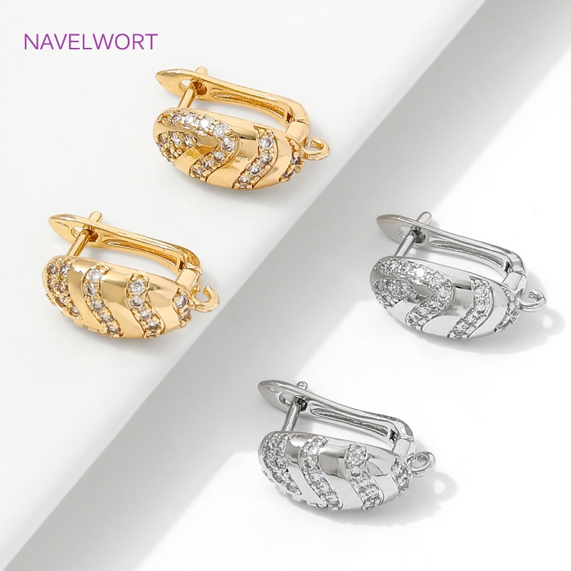 18K Gold Plated Brass Earwires - Jewelry Making Items 评论和价格