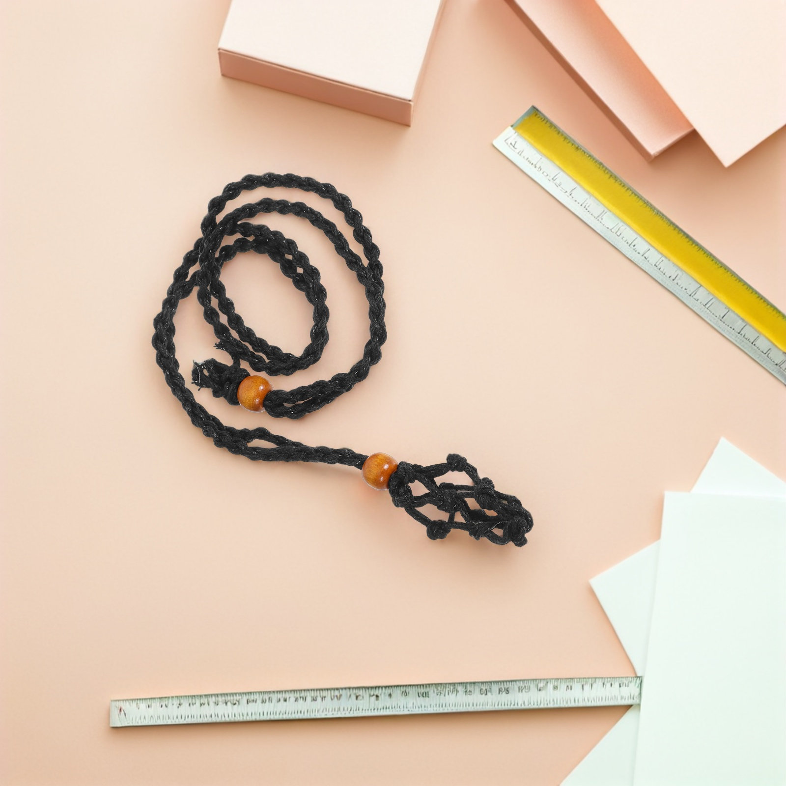 1Set DIY Necklace Kit Black Ir - Jewelry Making Thread 评论和价格