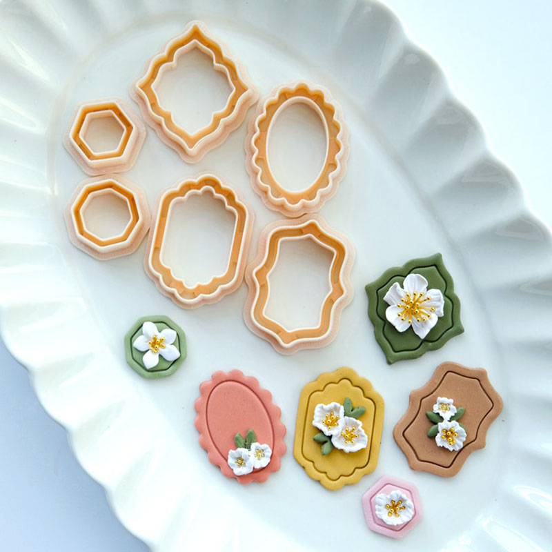 Frame Shape Polymer Clay Cutte - Jewelry Making Hand Tools 评论和价格