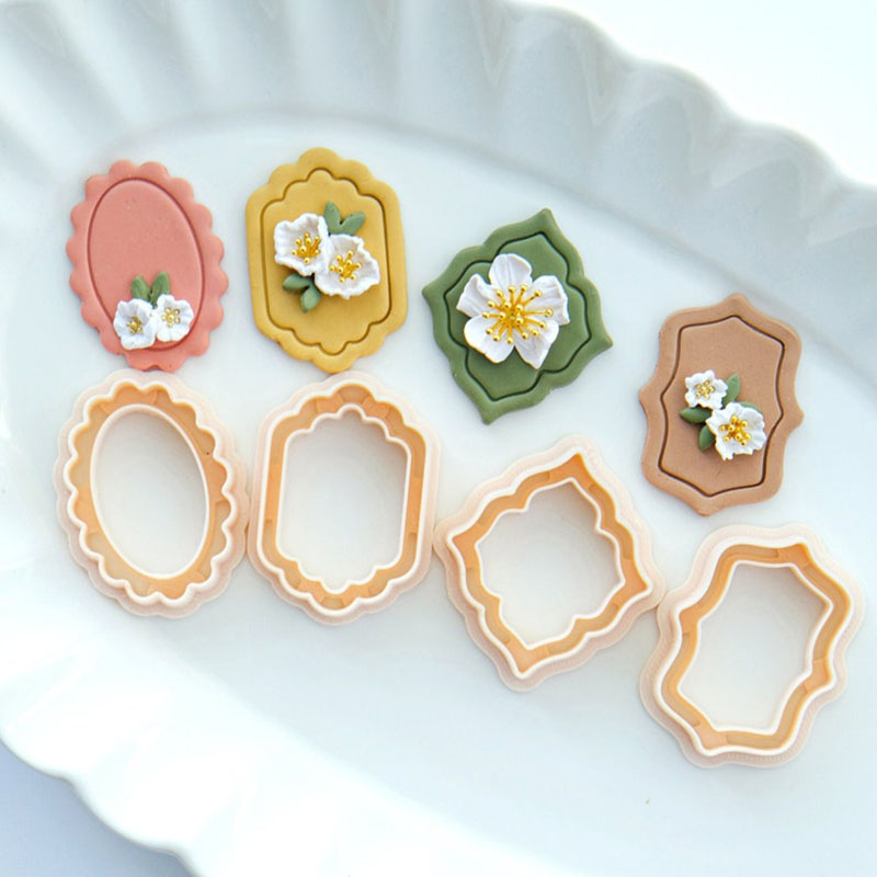Frame Shape Polymer Clay Cutte - Jewelry Making Hand Tools 评论和价格