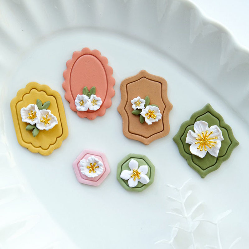 Frame Shape Polymer Clay Cutte - Jewelry Making Hand Tools 评论和价格