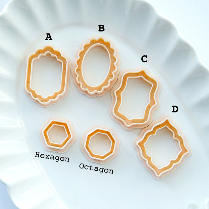 Frame Shape Polymer Clay Cutte - Jewelry Making Hand Tools 评论和价格