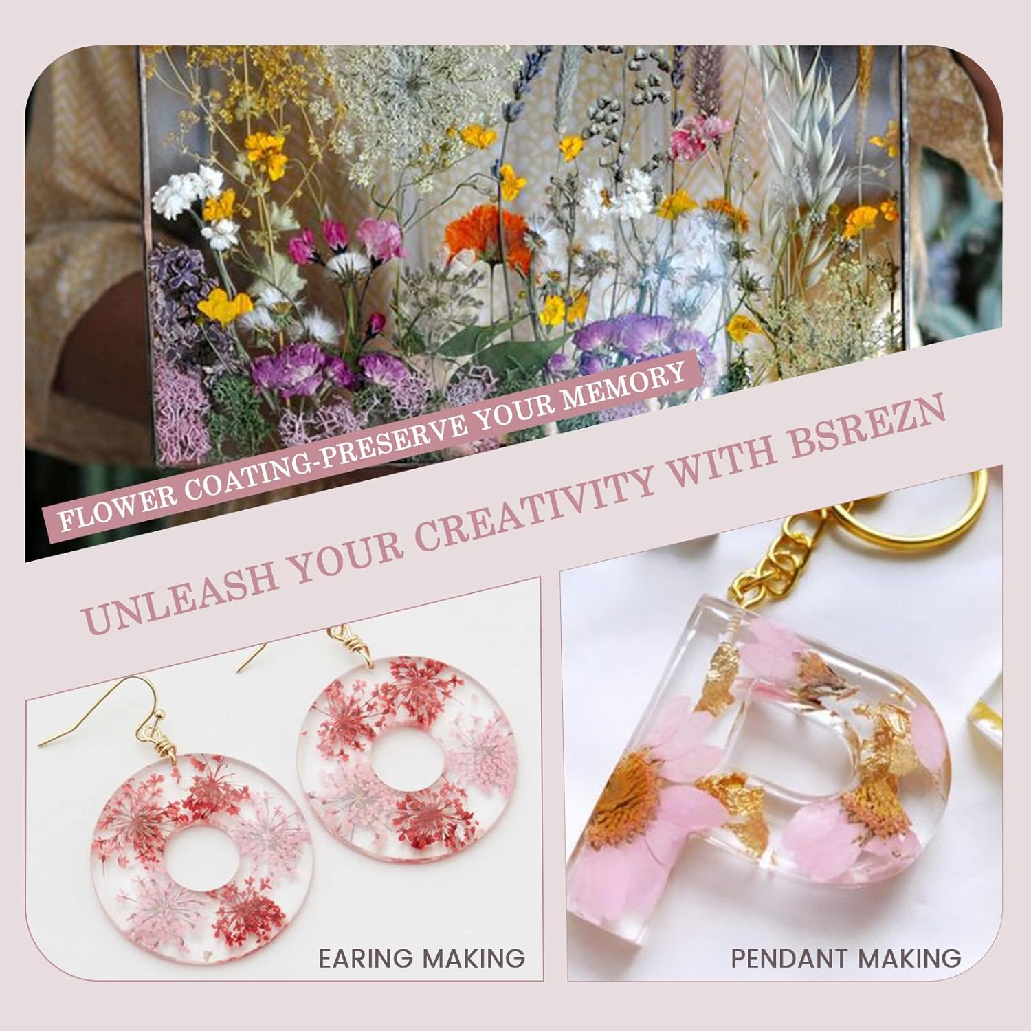 Crystal Clear&Low Odor,UV Ligh - Jewelry Making Light 评论和价格