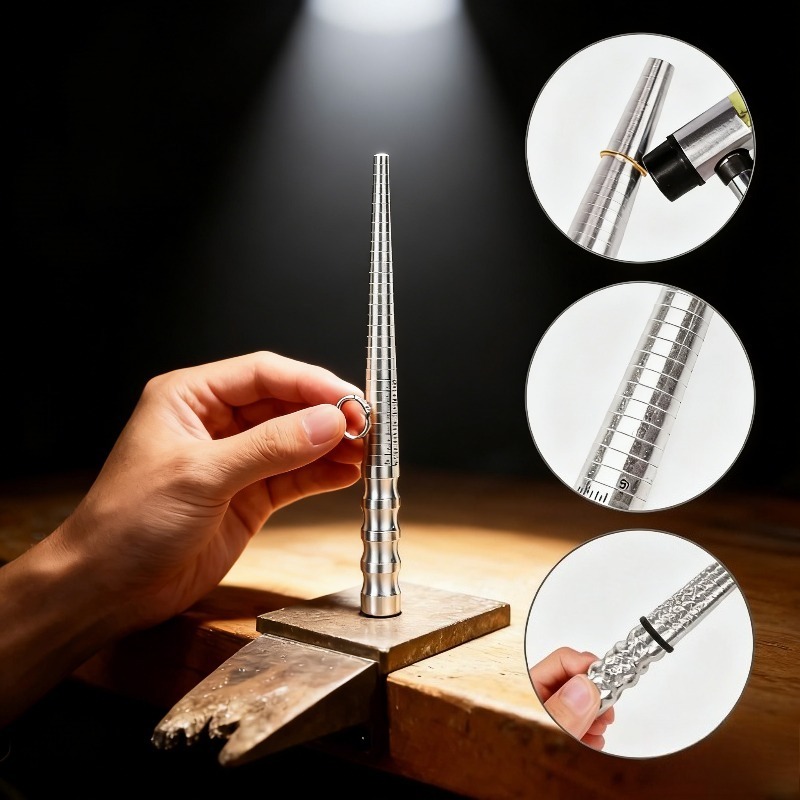 Professional Ring Sizing Mandr - Jewelry Making Hammer 评论和价格