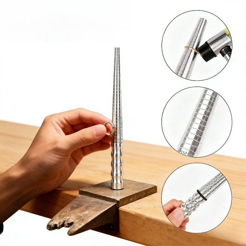 Professional Ring Sizing Mandr - Jewelry Making Hammer 评论和价格