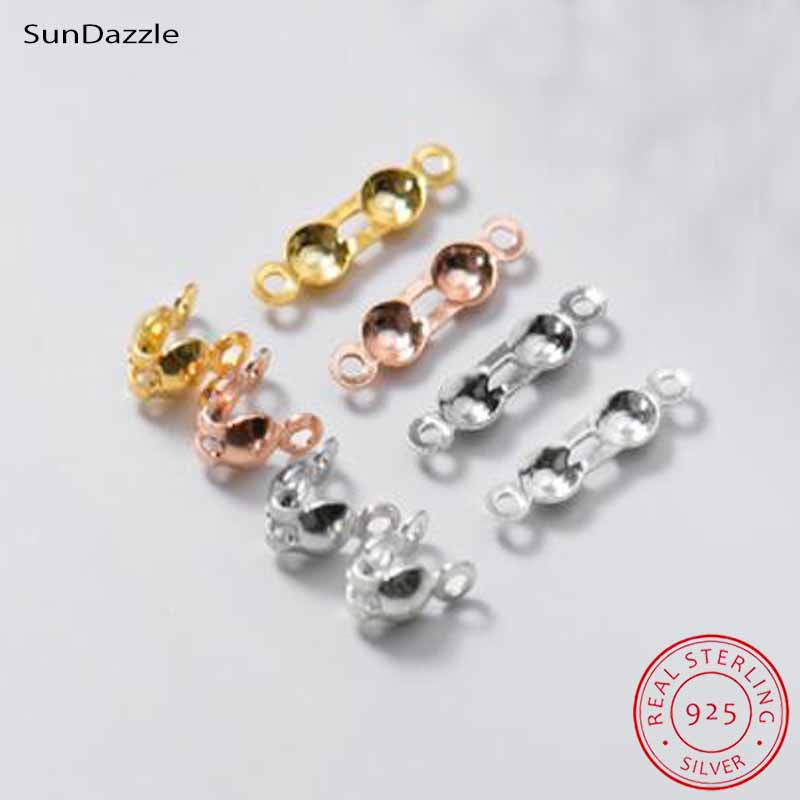 4pcs Genuine Real Pure Solid 9 - Jewelry Making Basics 评论和价格