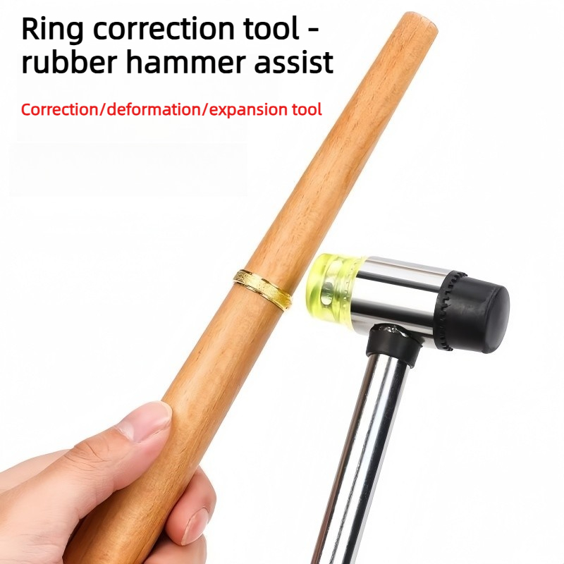 Wooden Ring Sizing Mandrel - J - Jewelry Making Hammer 评论和价格