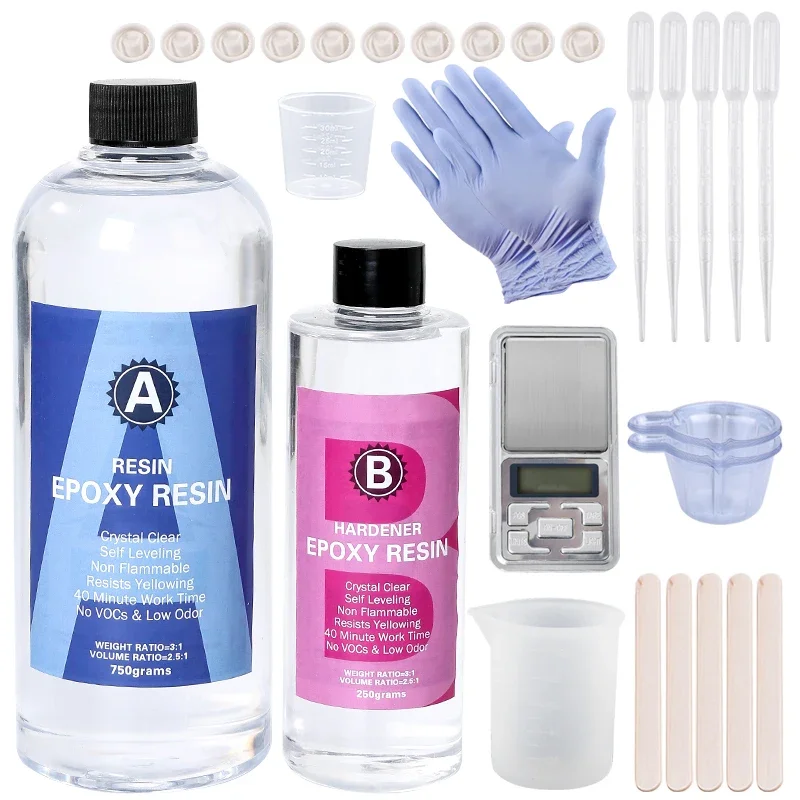 Easy Mixing Epoxy Resin Kit Cr - Jewelry Making Gloves 评论和价格