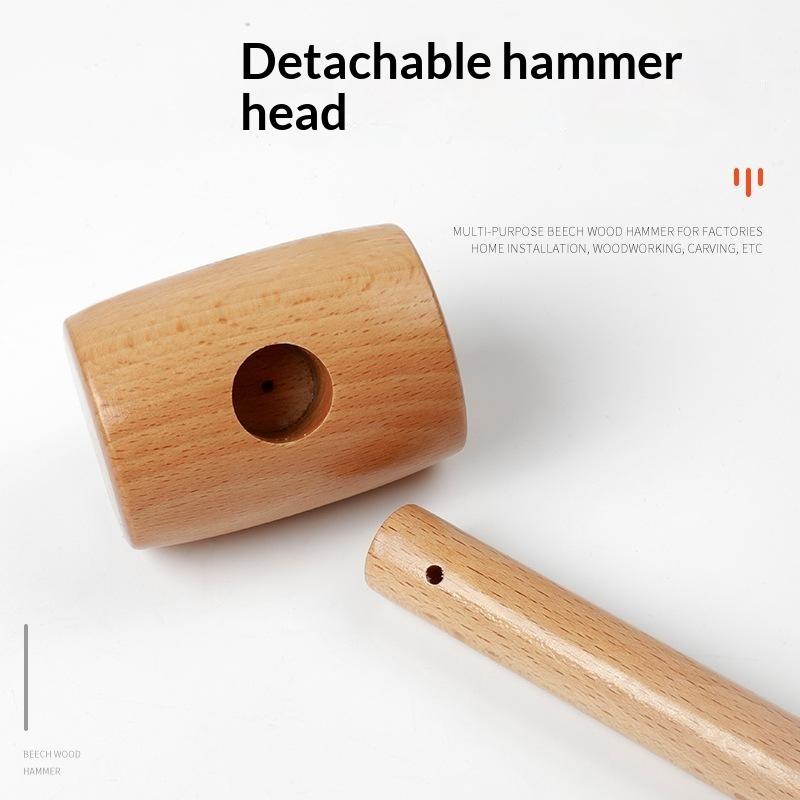 1Pc Beech Wooden Mallet Multi  - Jewelry Making Hammer 评论和价格
