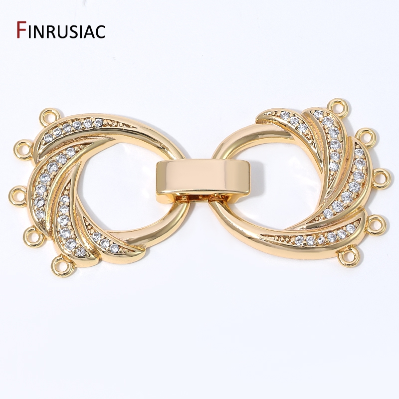 14K Gold Plated Brass With Zir - Jewelry Making Items 评论和价格