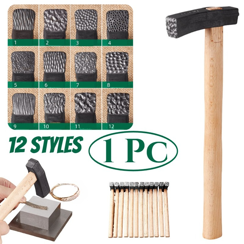 1Pc Metalworking Hammer Square - Jewelry Making Hammer 评论和价格