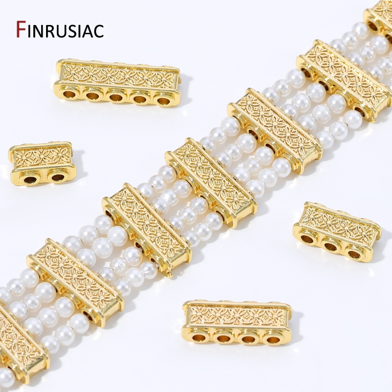 18K Gold Plated Brass Rectangl - Jewelry Making Items 评论和价格