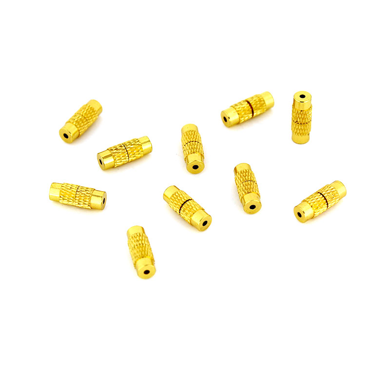 20Pcs Brass Screw Thread Faste - Jewelry Making Thread 评论和价格
