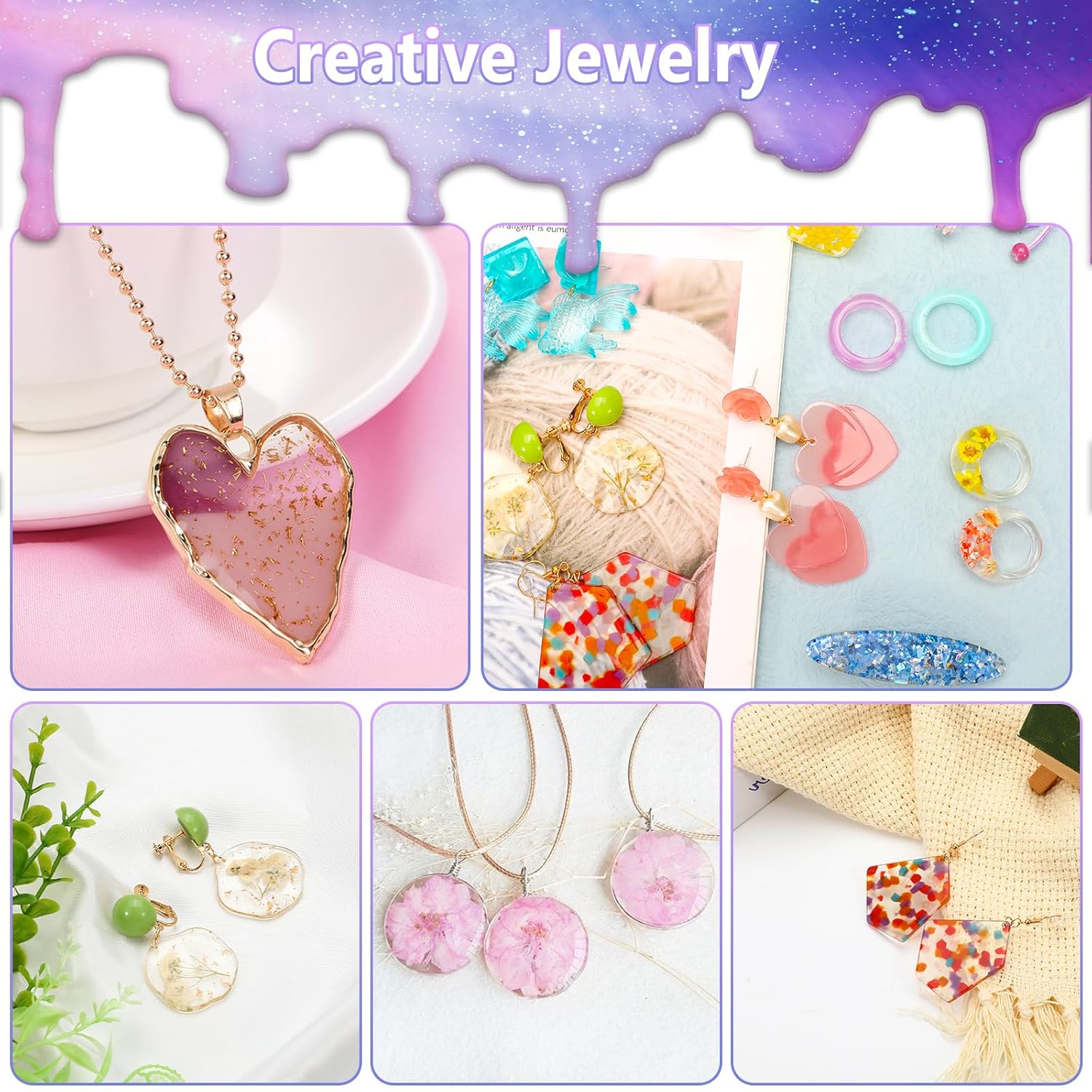 UV Resin Jewelry Making Kit Cr - Jewelry Making Light 评论和价格