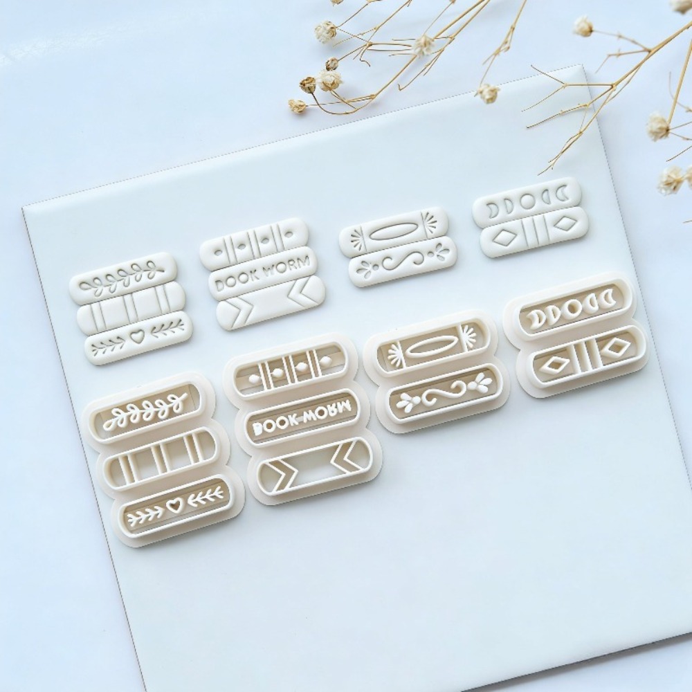 7pcs/set Book Stack Themed Pol - Jewelry Making Guide Book 评论和价格