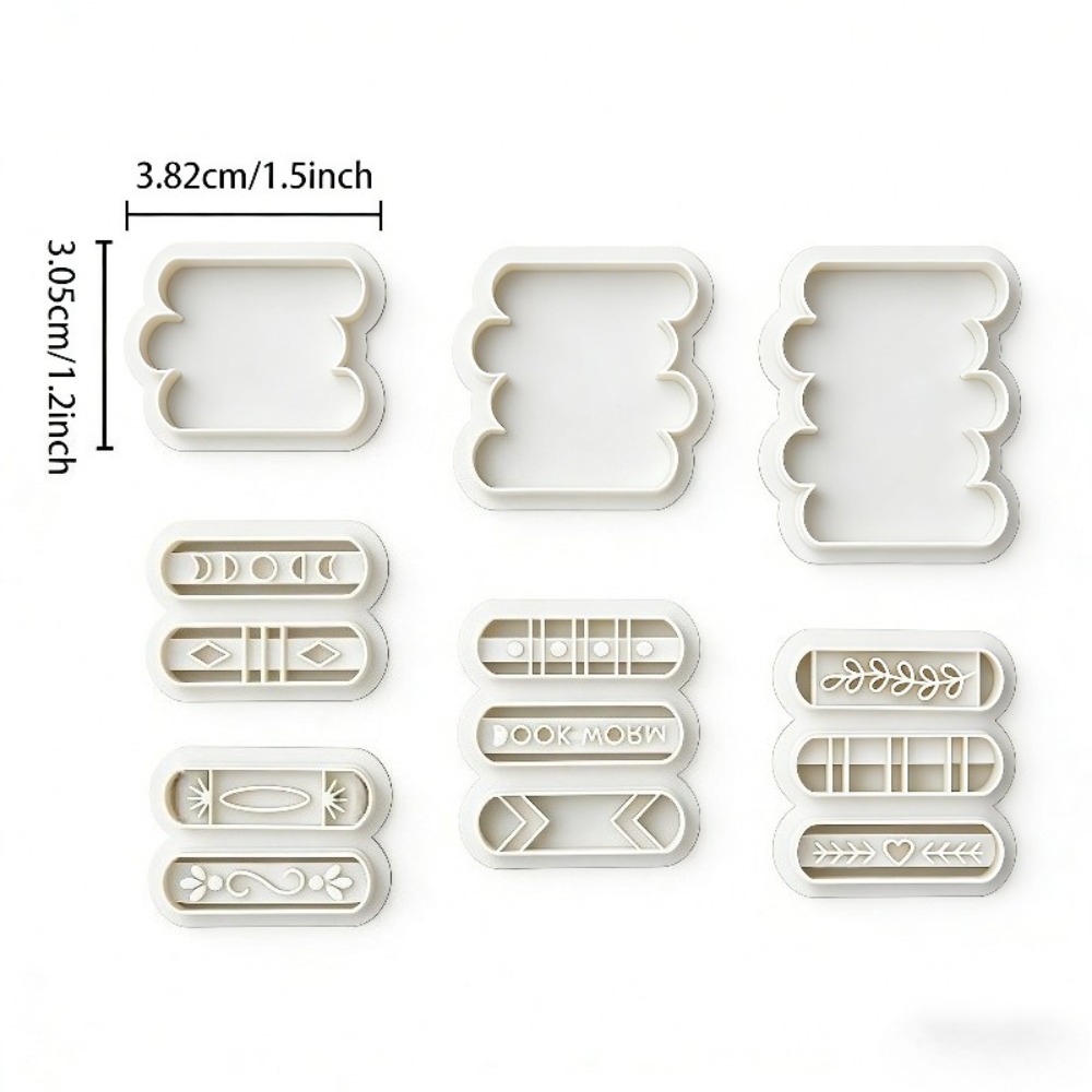 7pcs/set Book Stack Themed Pol - Jewelry Making Guide Book 评论和价格