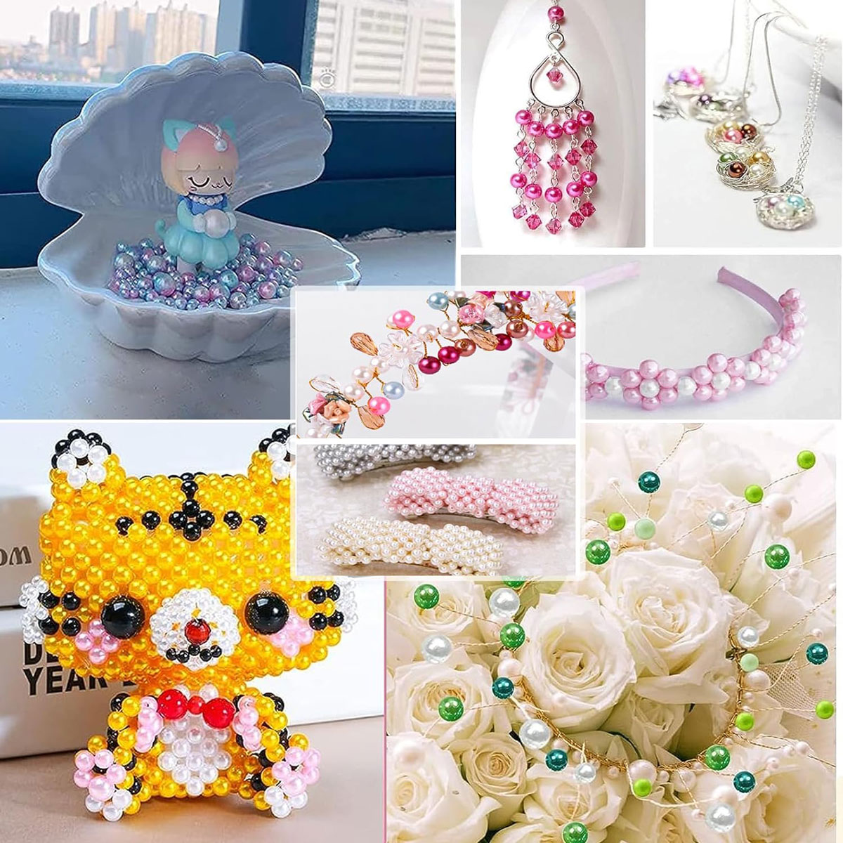 2400PCS 48 Compartments Pearl  - Jewelry Making Tutorials 评论和价格